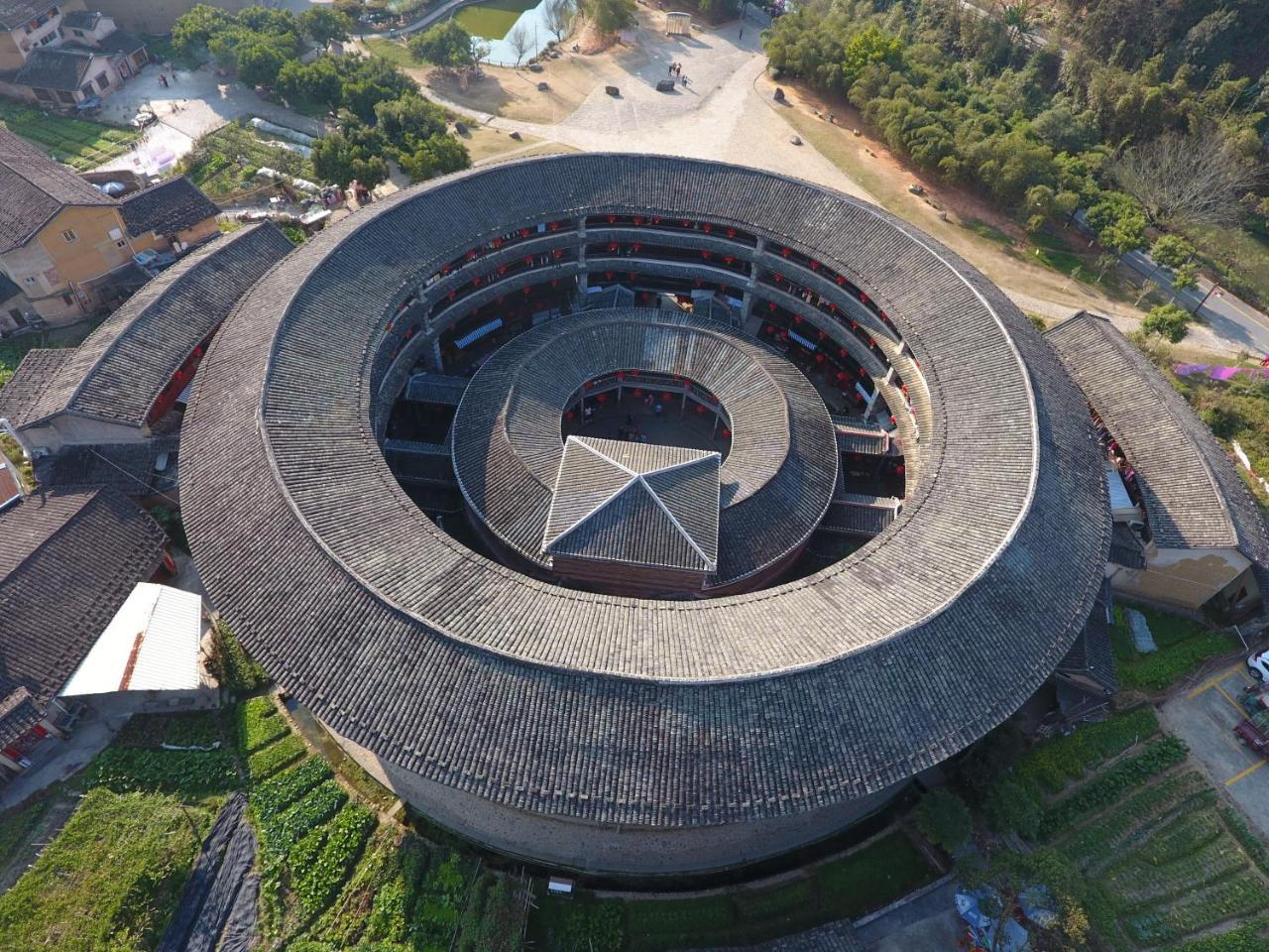Tulou Fuyulou Changdi Inn Yongding 외부 사진